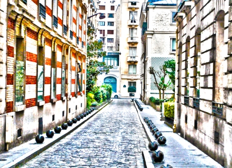 One of the back streets of Paris, as we traveled to one of our seminars. Photography by Willie Brown 